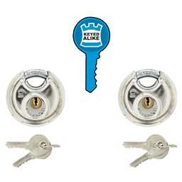 P2A10 - Discus ST/ST Keyed Alike